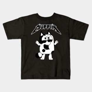 Muffin Bluey Metal Kids T-Shirt